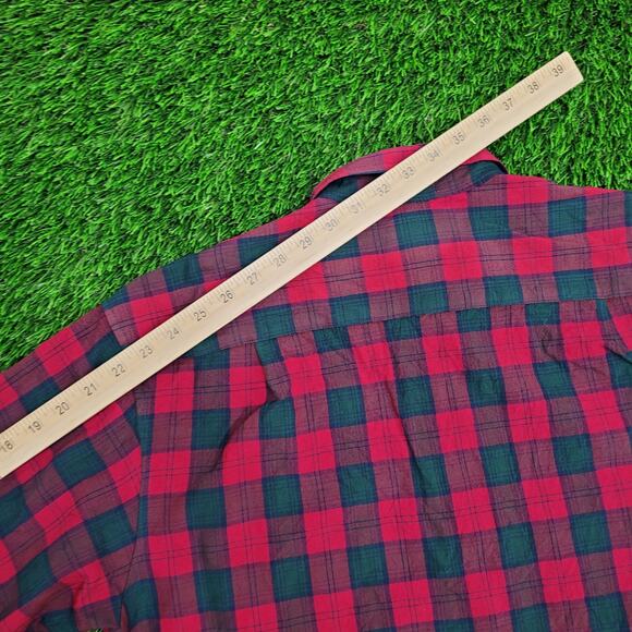 Vintage SIR Pendleton Wool Button Shirt Large 24x30 Baggy - Picture 4 of 10